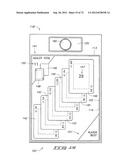 ELECTRONIC GAMING SYSTEM WITH REAL PLAYING CARDS AND MULTIPLE PLAYER     DISPLAYS FOR VIRTUAL CARD AND BETTING IMAGES diagram and image