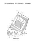 ELECTRONIC GAMING SYSTEM WITH REAL PLAYING CARDS AND MULTIPLE PLAYER     DISPLAYS FOR VIRTUAL CARD AND BETTING IMAGES diagram and image