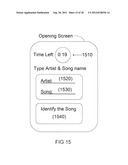 SONG LYRICS GAME FOR AN ELECTRONIC DEVICE diagram and image