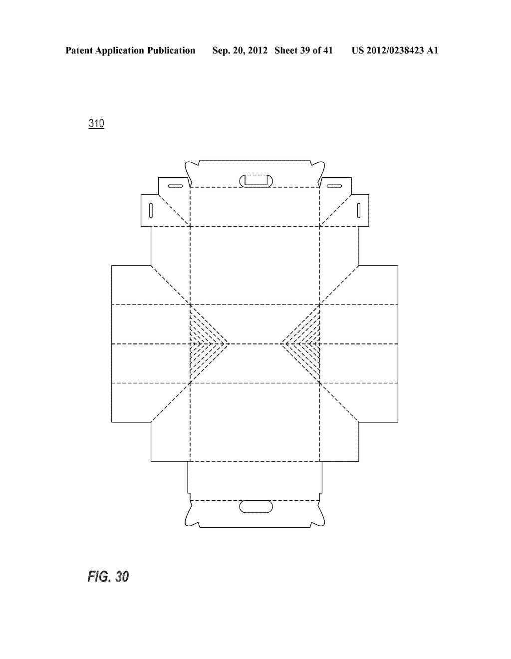 APPARATUS AND METHODS RELATING TO CORRUGATED MATERIALS, CONTAINERS, AND     PACKAGING - diagram, schematic, and image 40