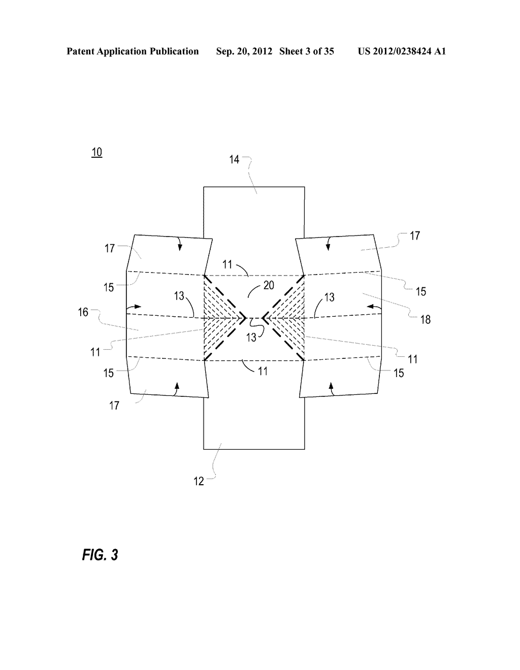 APPARATUS AND METHODS RELATING TO CORRUGATED MATERIALS, CONTAINERS, AND     PACKAGING - diagram, schematic, and image 04