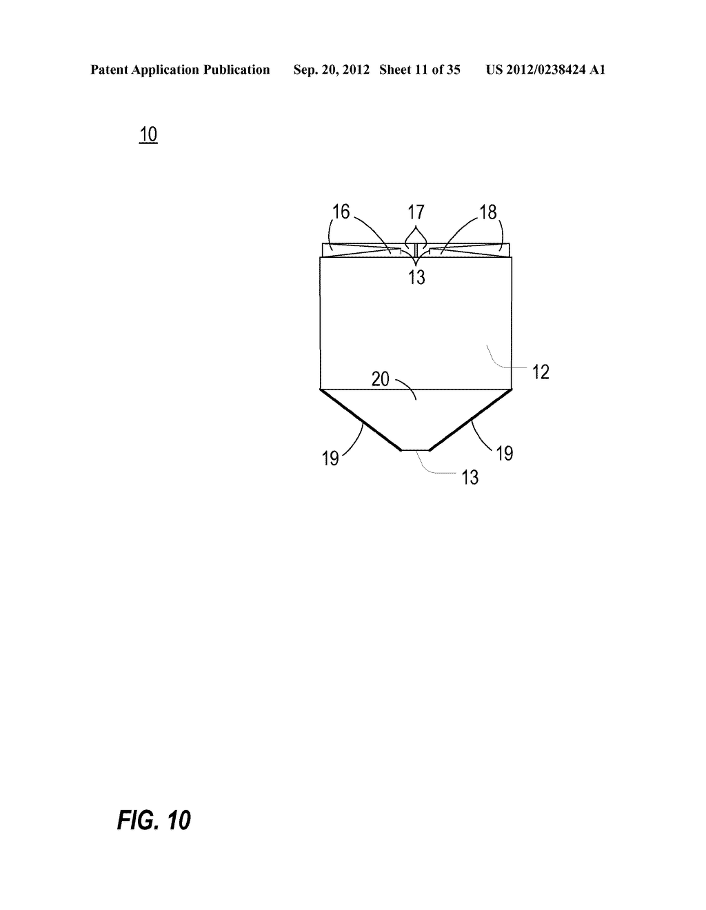 APPARATUS AND METHODS RELATING TO CORRUGATED MATERIALS, CONTAINERS, AND     PACKAGING - diagram, schematic, and image 12