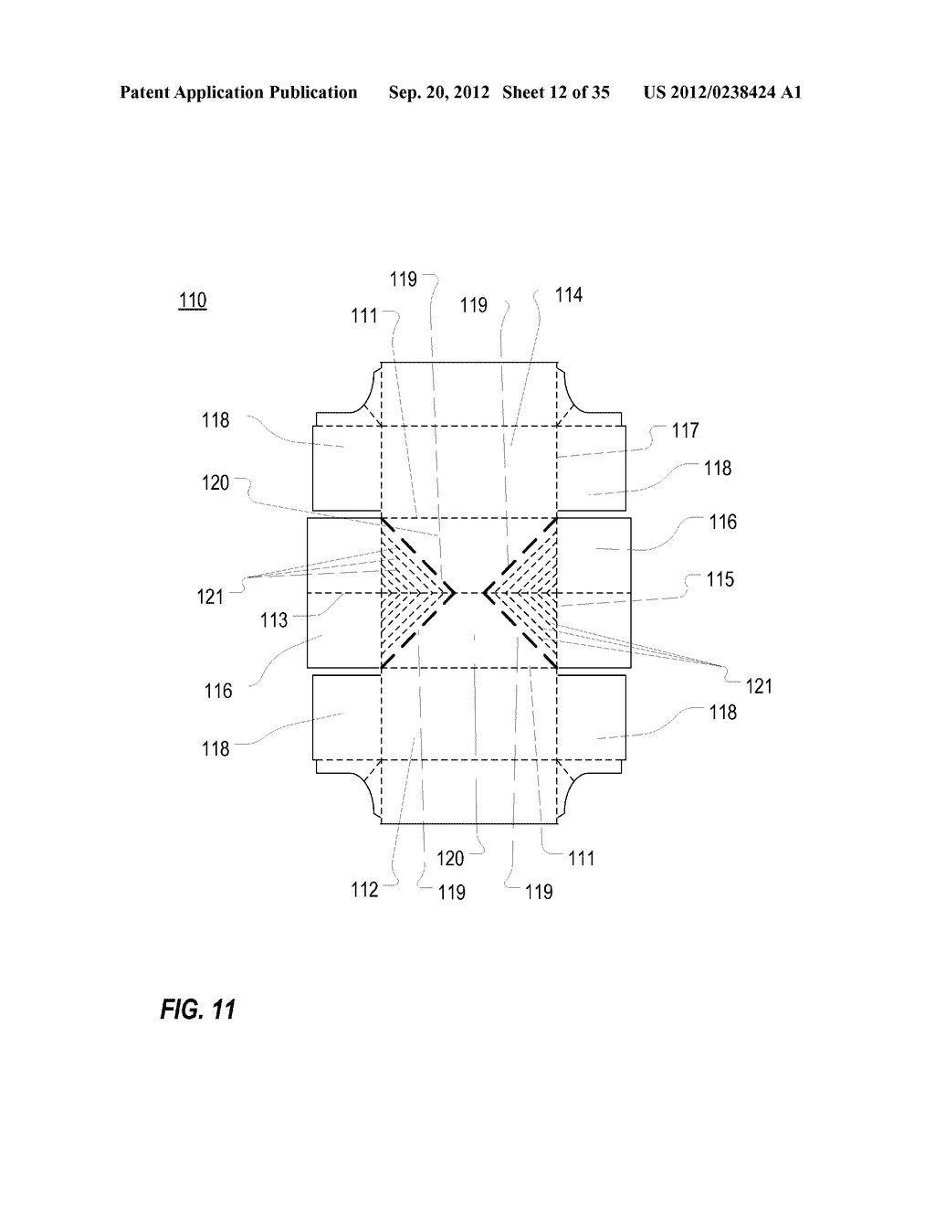 APPARATUS AND METHODS RELATING TO CORRUGATED MATERIALS, CONTAINERS, AND     PACKAGING - diagram, schematic, and image 13