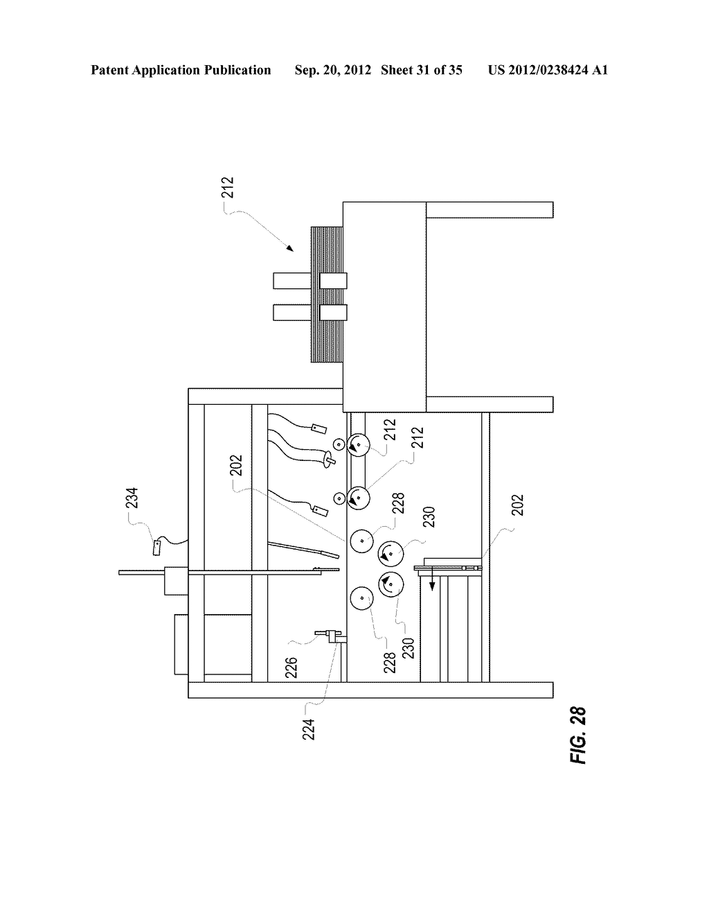 APPARATUS AND METHODS RELATING TO CORRUGATED MATERIALS, CONTAINERS, AND     PACKAGING - diagram, schematic, and image 32