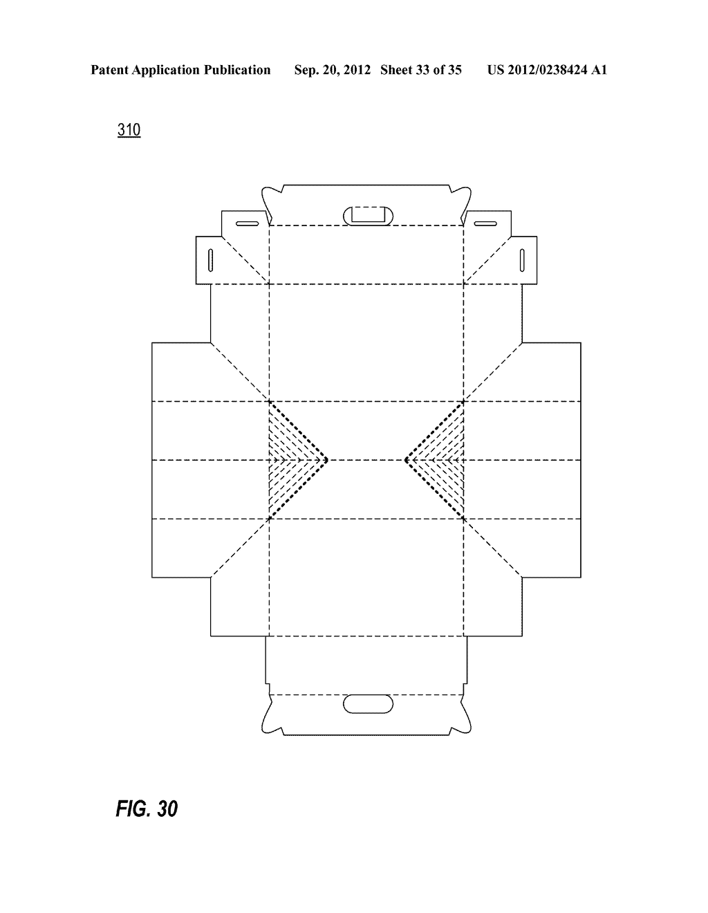 APPARATUS AND METHODS RELATING TO CORRUGATED MATERIALS, CONTAINERS, AND     PACKAGING - diagram, schematic, and image 34