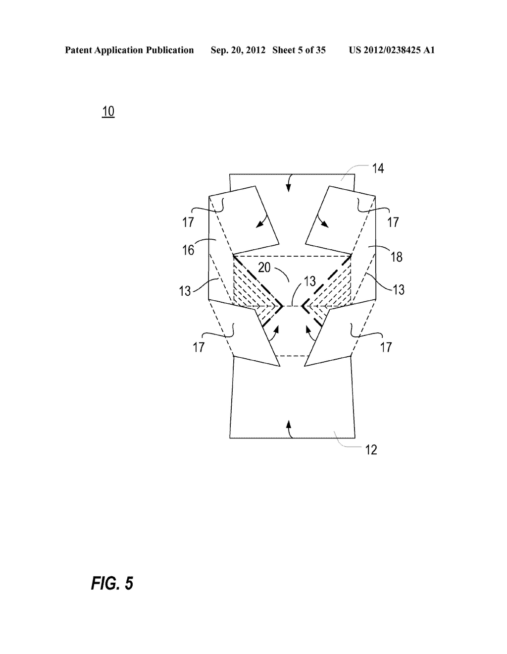 APPARATUS AND METHODS RELATING TO CORRUGATED MATERIALS, CONTAINERS, AND     PACKAGING - diagram, schematic, and image 06