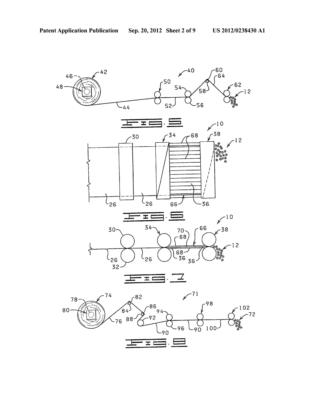 METHOD AND APPARATUS FOR MAKING CURLED DECORATIVE GRASS - diagram, schematic, and image 03