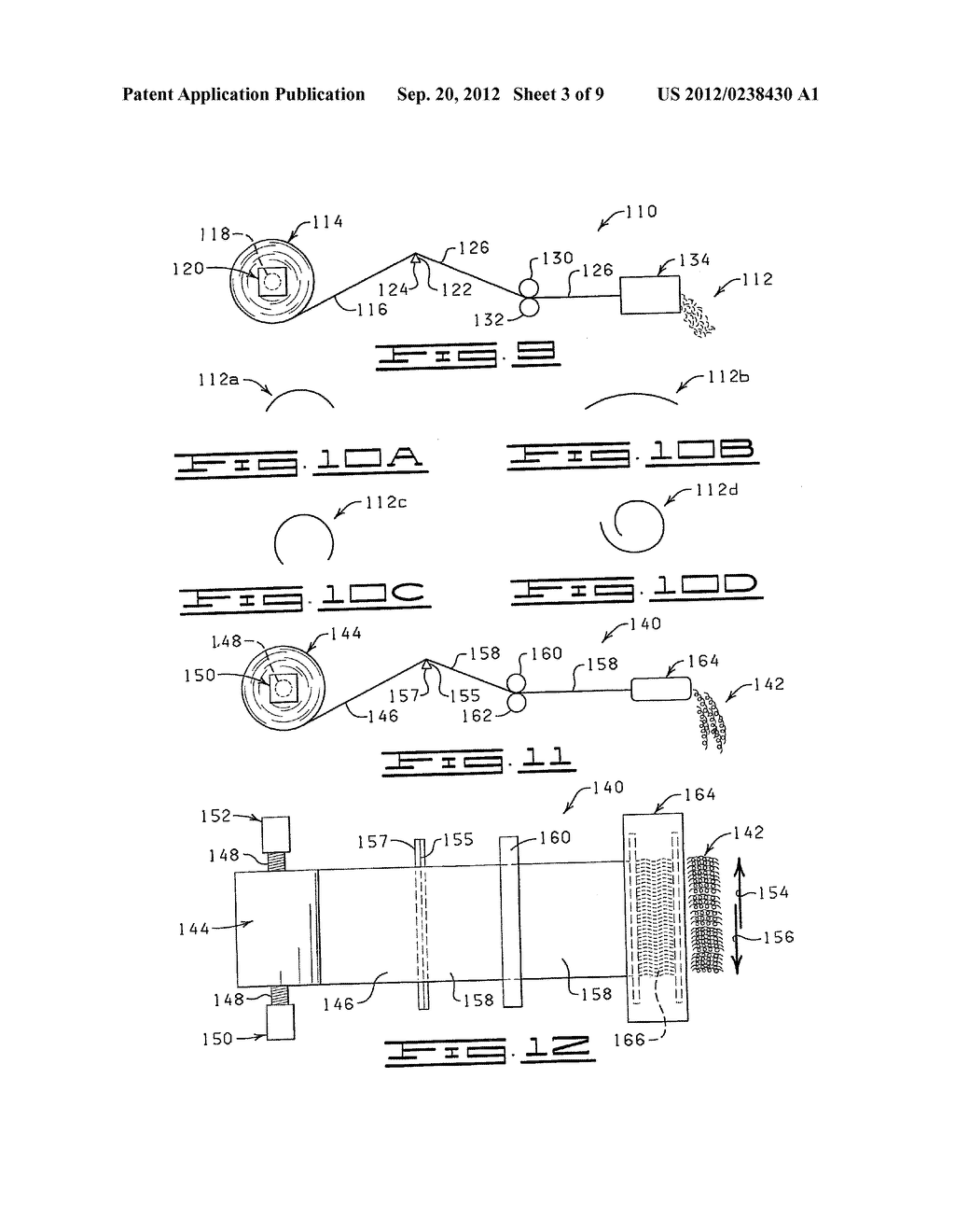 METHOD AND APPARATUS FOR MAKING CURLED DECORATIVE GRASS - diagram, schematic, and image 04