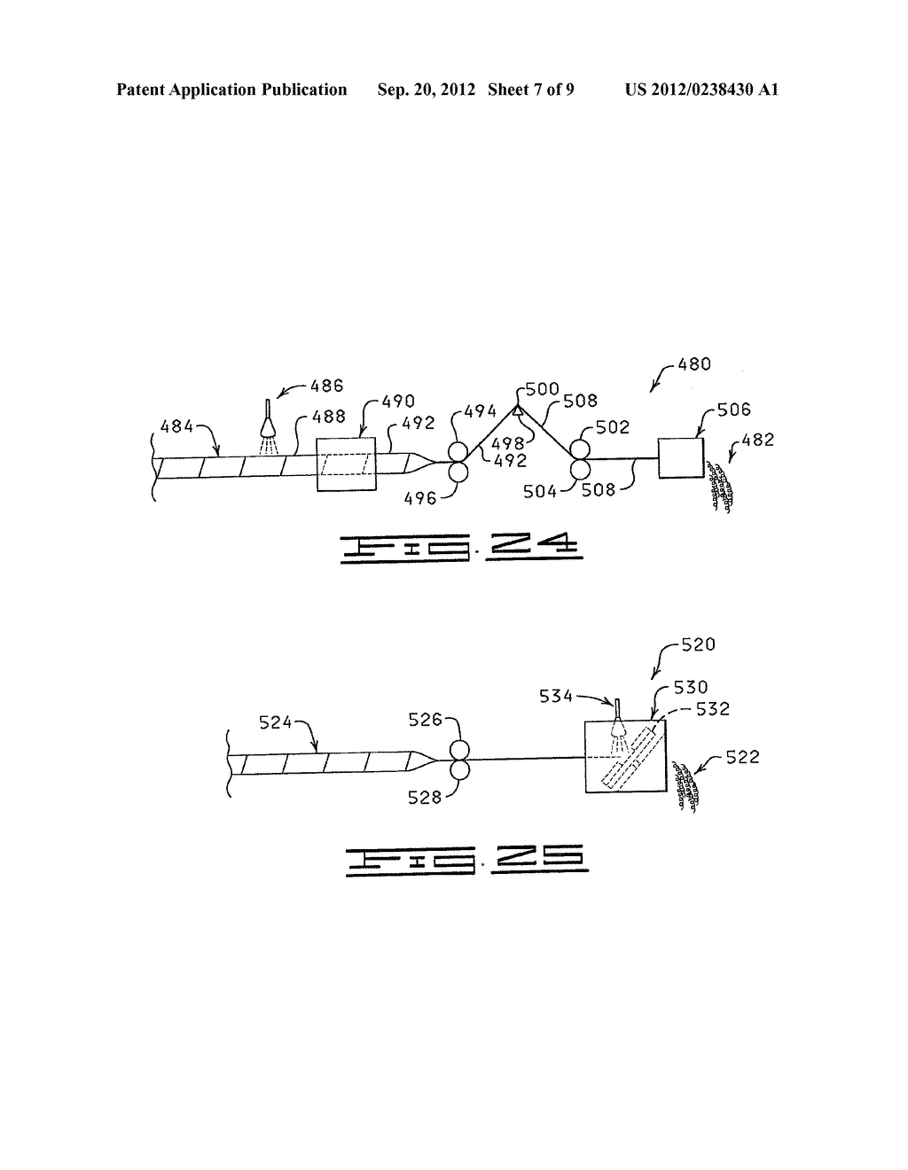 METHOD AND APPARATUS FOR MAKING CURLED DECORATIVE GRASS - diagram, schematic, and image 08