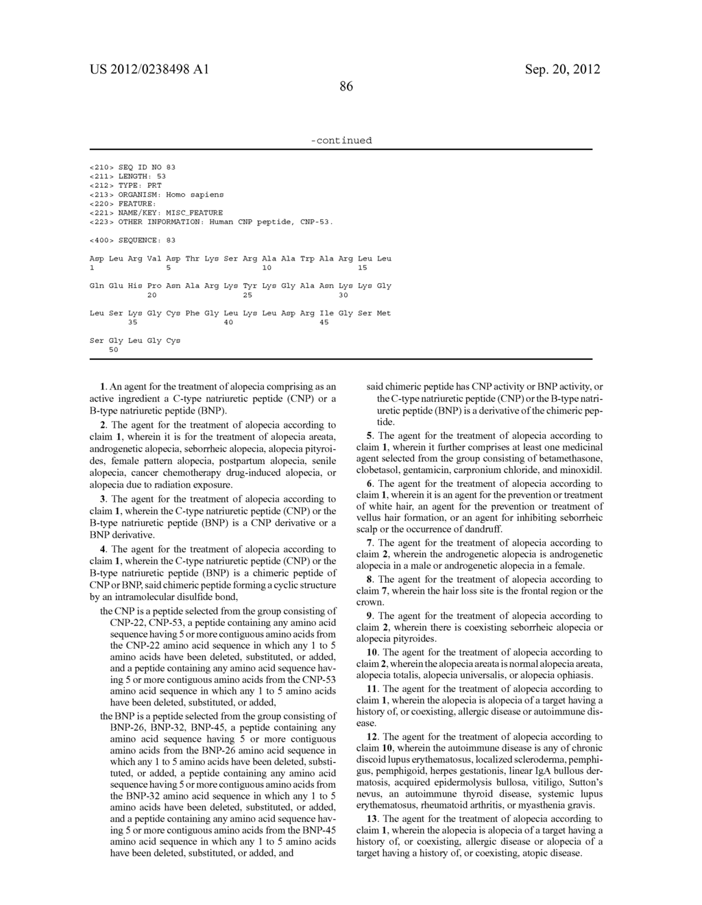 Agent for the treatment of alopecia - diagram, schematic, and image 150