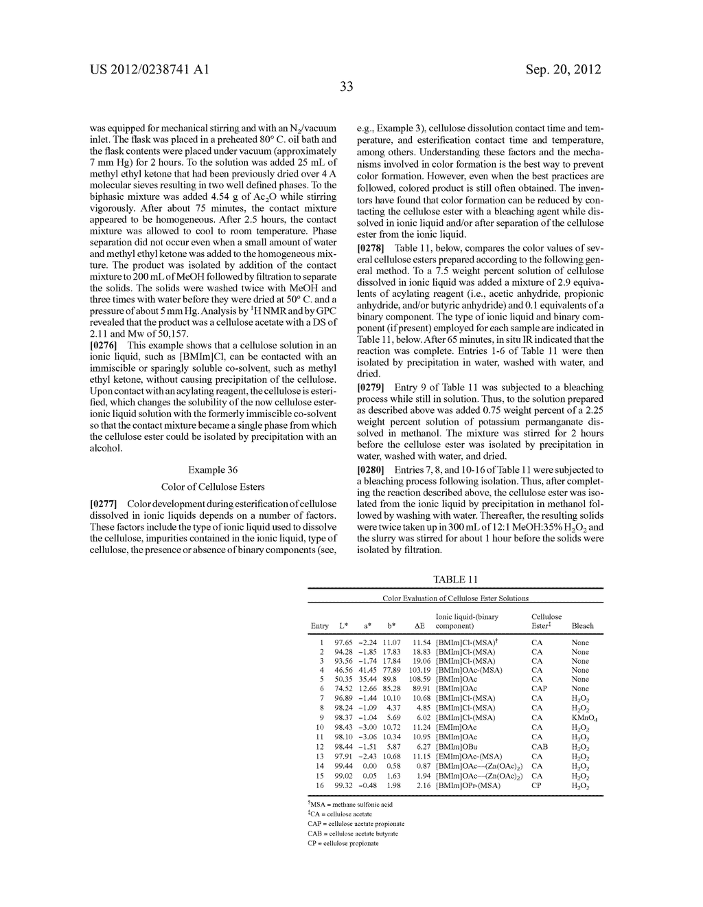 PRODUCTION OF CELLULOSE ESTERS IN THE PRESENCE OF A COSOLVENT - diagram, schematic, and image 64