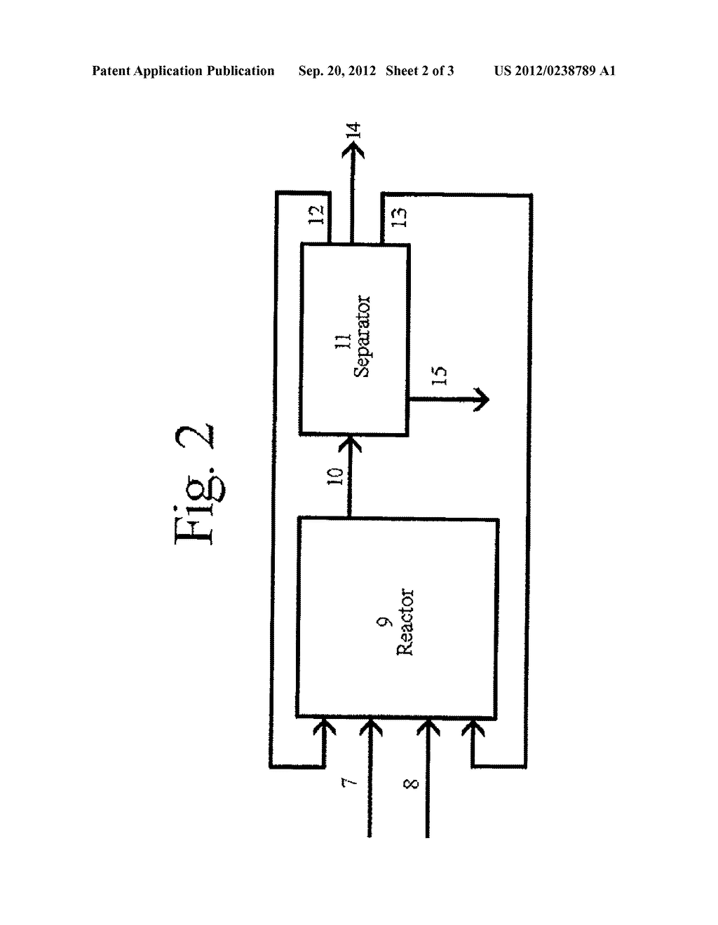 Method for Production of Styrene From Toluene and Syngas - diagram, schematic, and image 03