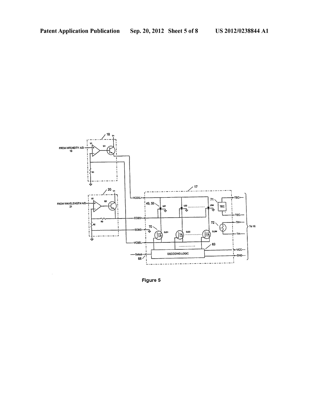Method and Apparatus for the Non-Invasive Sensing of Glucose in a Human     Subject - diagram, schematic, and image 06