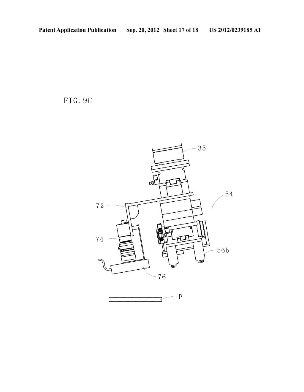 PRODUCTION SYSTEM, PROCESSED OBJECT MANUFACTURING METHOD, AND CONTAINER     TRANSFERRING METHOD - diagram, schematic, and image 18