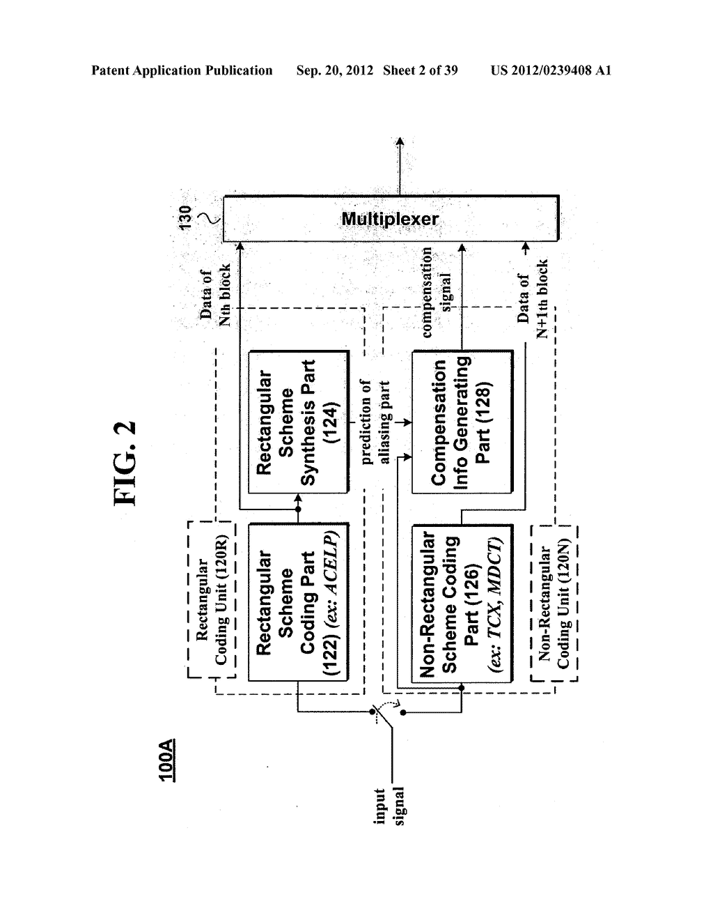 METHOD AND AN APPARATUS FOR PROCESSING AN AUDIO SIGNAL - diagram, schematic, and image 03