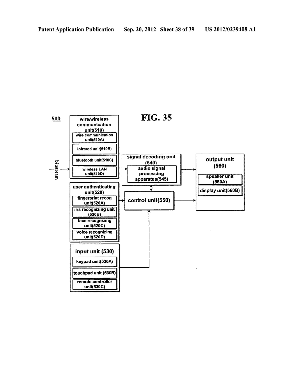 METHOD AND AN APPARATUS FOR PROCESSING AN AUDIO SIGNAL - diagram, schematic, and image 39