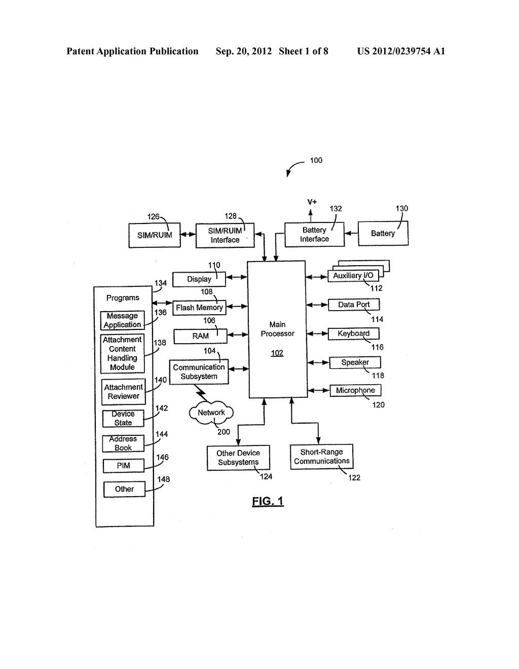 System and Method for Reviewing Attachment Content on a Mobile Device - diagram, schematic, and image 02