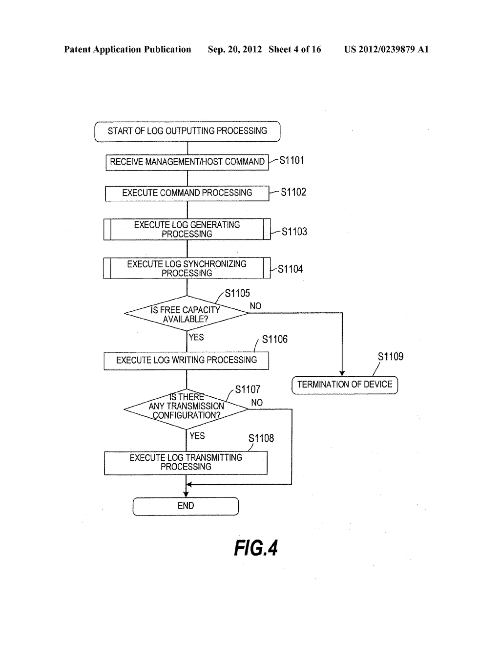 STORAGE SYSTEM FOR MANAGING A LOG OF ACCESS - diagram, schematic, and image 05