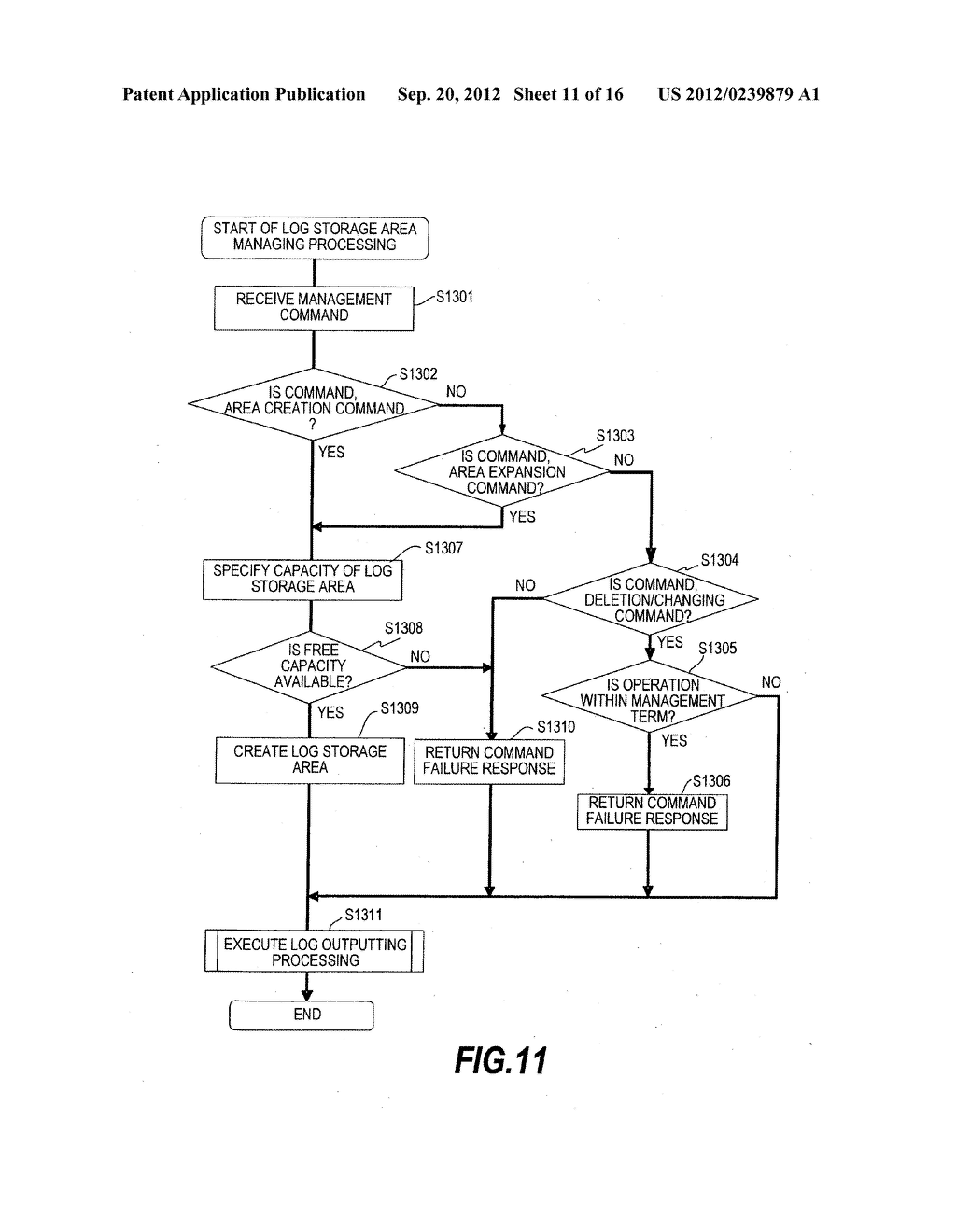 STORAGE SYSTEM FOR MANAGING A LOG OF ACCESS - diagram, schematic, and image 12