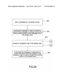 MECHANISM FOR FACILITATING NAVIGATION OF A WEBPAGE ON COMPUTER DEVICE diagram and image