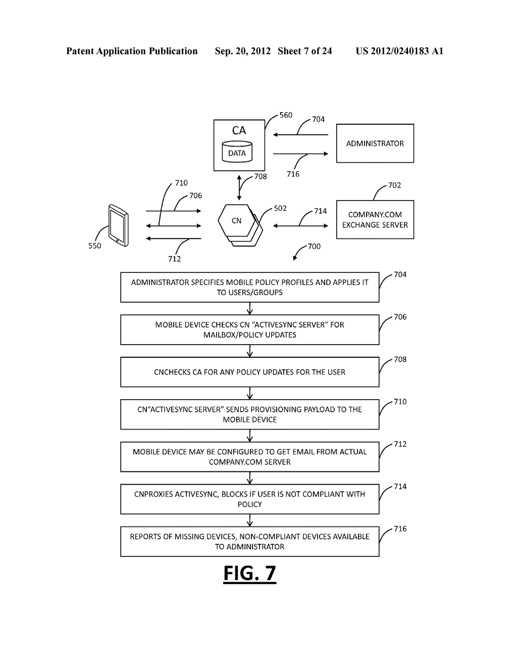 CLOUD BASED MOBILE DEVICE SECURITY AND POLICY ENFORCEMENT - diagram, schematic, and image 08