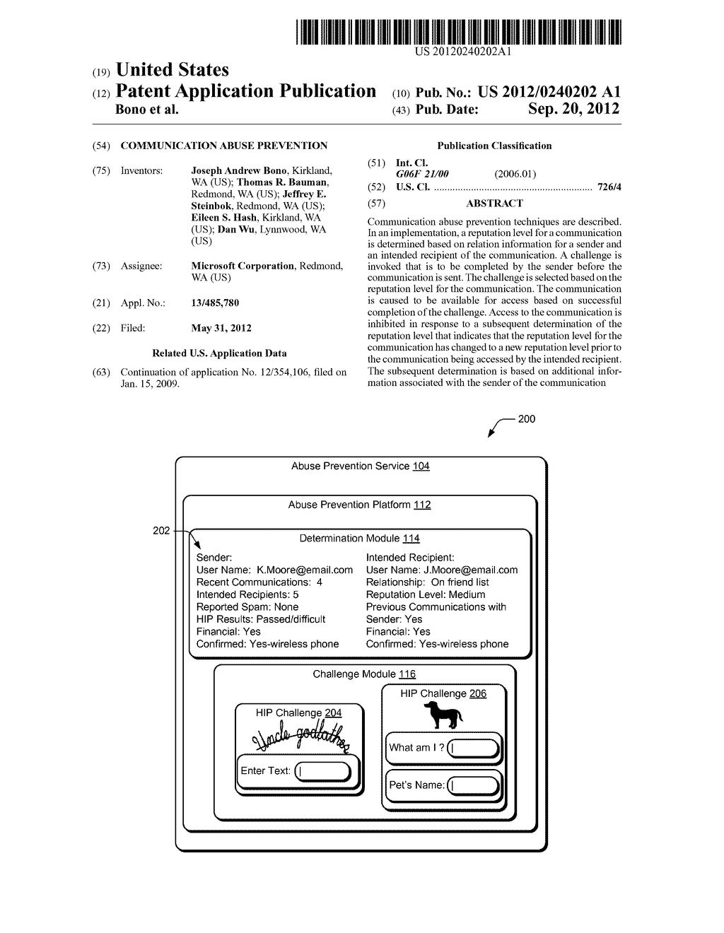 Communication Abuse Prevention - diagram, schematic, and image 01