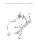 RAILROAD TANKER CAR MANWAY COVER SEAL diagram and image