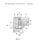 EVAPORATED FUEL TREATMENT DEVICE FOR VEHICLE diagram and image