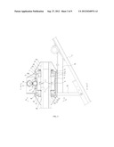 DRIVING DEVICE FOR AUTOMATIC TRACKING OPERATION OF SOLAR PANEL FOR SOLAR     POWER GENERATOR diagram and image