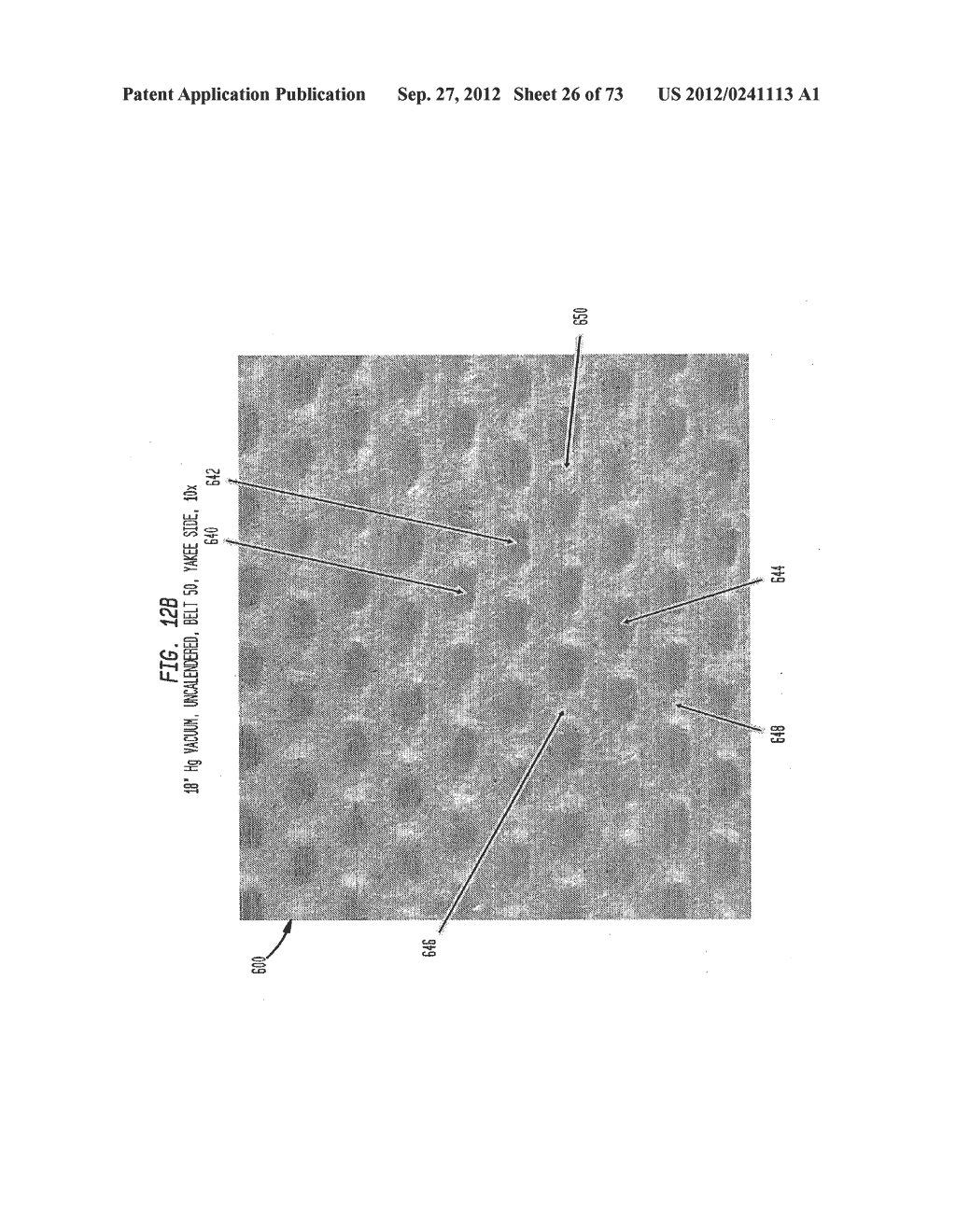 Methods of Making a Belt-Creped Absorbent Cellulosic Sheet Prepared with a     Perforated Polymeric Belt - diagram, schematic, and image 27