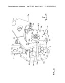 THROTTLE SENSOR MOUNTING STRUCTURE diagram and image