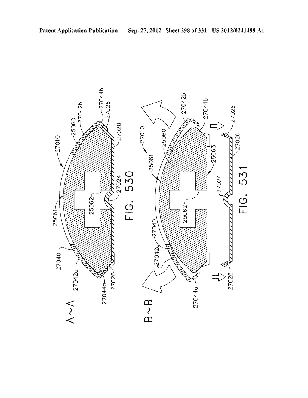 RETAINER ASSEMBLY INCLUDING A TISSUE THICKNESS COMPENSATOR - diagram, schematic, and image 299