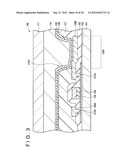 DISPLAY DEVICE, MANUFACTURING METHOD OF THE SAME AND ELECTRONIC EQUIPMENT     HAVING THE SAME diagram and image