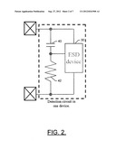 SELF DETECTION DEVICE FOR HIGH VOLTAGE ESD PROTECTION diagram and image