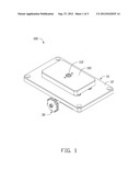 CLAMPING MECHANISM WITH DETACHABLE POSITIONING MEMBER diagram and image