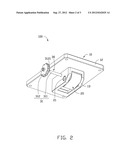 CLAMPING MECHANISM WITH DETACHABLE POSITIONING MEMBER diagram and image