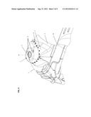 SPRING STRUT RECEPTACLE, VEHICLE FRONT STRUCTURE HAVING THIS SPRING STRUT     RECEPTACLE, AND A VEHICLE HAVING THIS VEHICLE FRONT STRUCTURE diagram and image