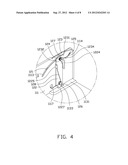 SUPPORTING DEVICE FOR FIXING ELECTRONIC ELEMENTS ON COMPUTER HOUSING diagram and image