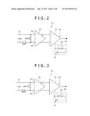 DIFFERENTIAL AMPLIFIER AND ANALOG/DIGITAL CONVERTER diagram and image