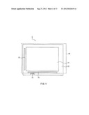 FLEXIBLE DISPLAY PANEL WITH TOUCH SENSOR FUNCTION diagram and image