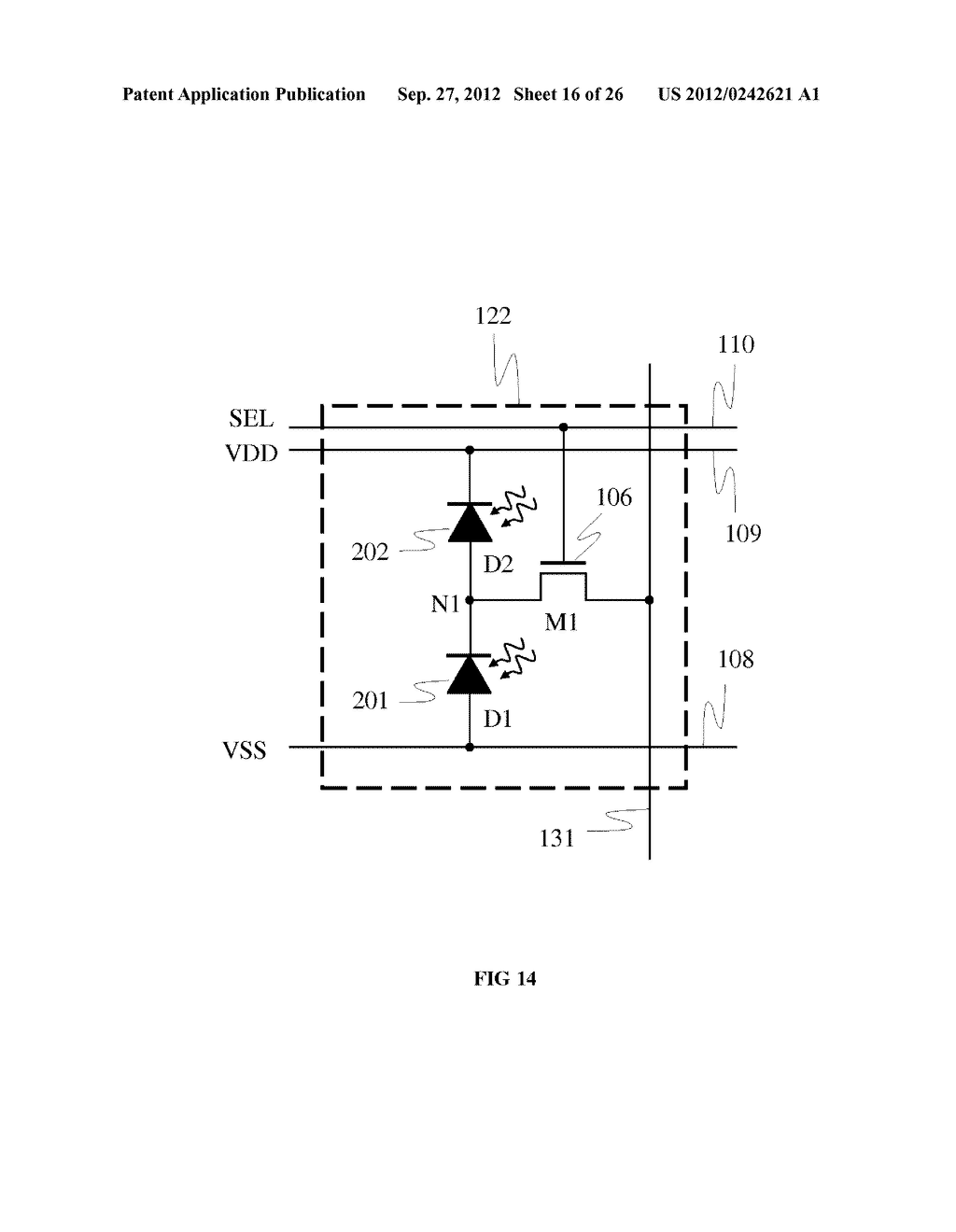 IMAGE SENSOR AND DISPLAY DEVICE INCORPORATING THE SAME - diagram, schematic, and image 17
