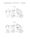 APPARATUS AND SYSTEM FOR INTERFACING WITH COMPUTERS AND OTHER ELECTRONIC     DEVICES THROUGH GESTURES BY USING DEPTH SENSING AND METHODS OF USE diagram and image