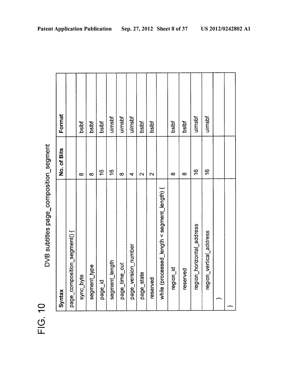 STEREOSCOPIC IMAGE DATA TRANSMISSION DEVICE, STEREOSCOPIC IMAGE DATA     TRANSMISSION METHOD, STEREOSCOPIC IMAGE DATA RECEPTION DEVICE, AND     STEREOSCOPIC IMAGE DATA RECEPTION METHOD - diagram, schematic, and image 09