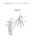 GUIDE LIGHT DEVICE, SURVEY APPARATUS HAVING THE GUIDE LIGHT DEVICE, SURVEY     SYSTEM USING THE SURVEY APPARATUS, SURVEY POLE USED IN THE SURVEY SYSTEM,     AND MOBILE WIRELESS TRANSCEIVER USED IN THE SURVEY SYSTEM diagram and image