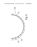 Curved sensor camera with moving optical train diagram and image