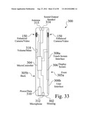 Curved sensor camera with moving optical train diagram and image