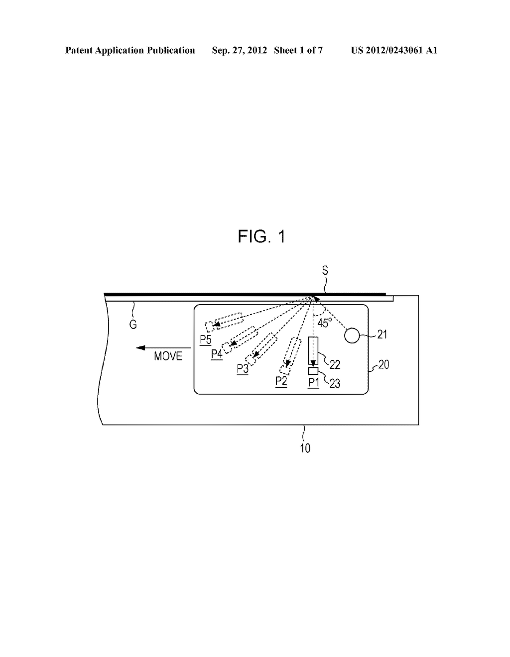 READING APPARATUS AND READING METHOD - diagram, schematic, and image 02