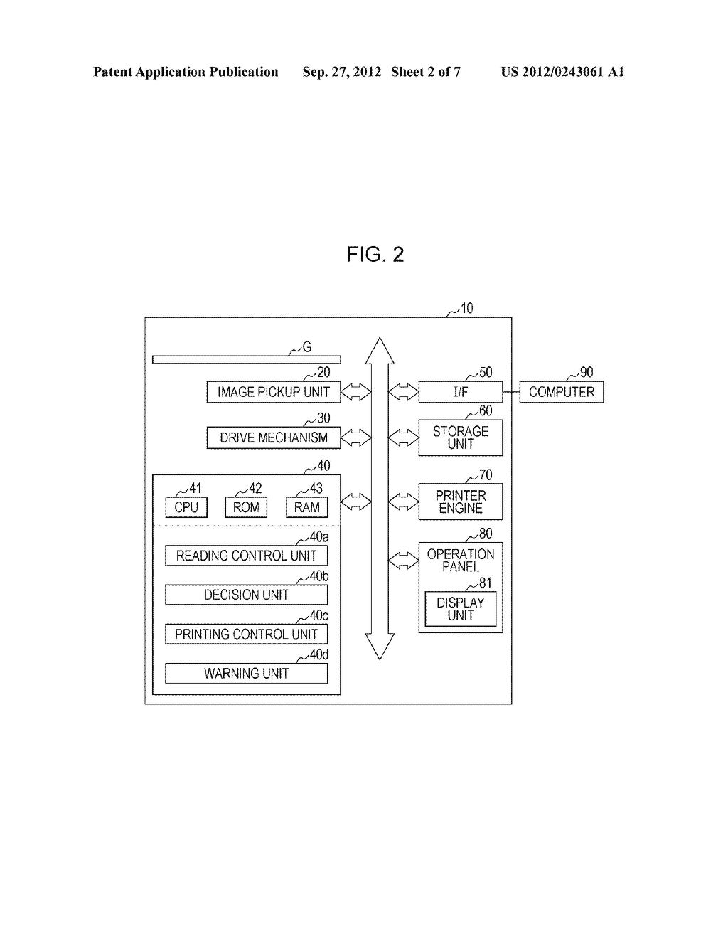 READING APPARATUS AND READING METHOD - diagram, schematic, and image 03