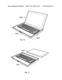 ELECTRONIC APPARATUS WITH A DETACHABLE DISPLAY diagram and image