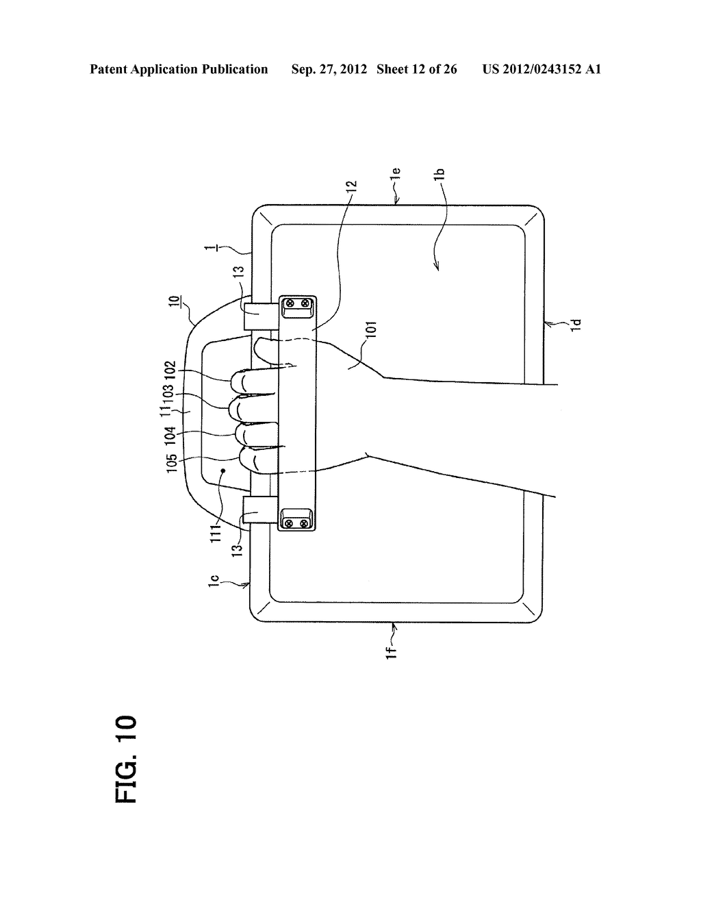 Holding Device and Electronic Device Including the Same - diagram, schematic, and image 13